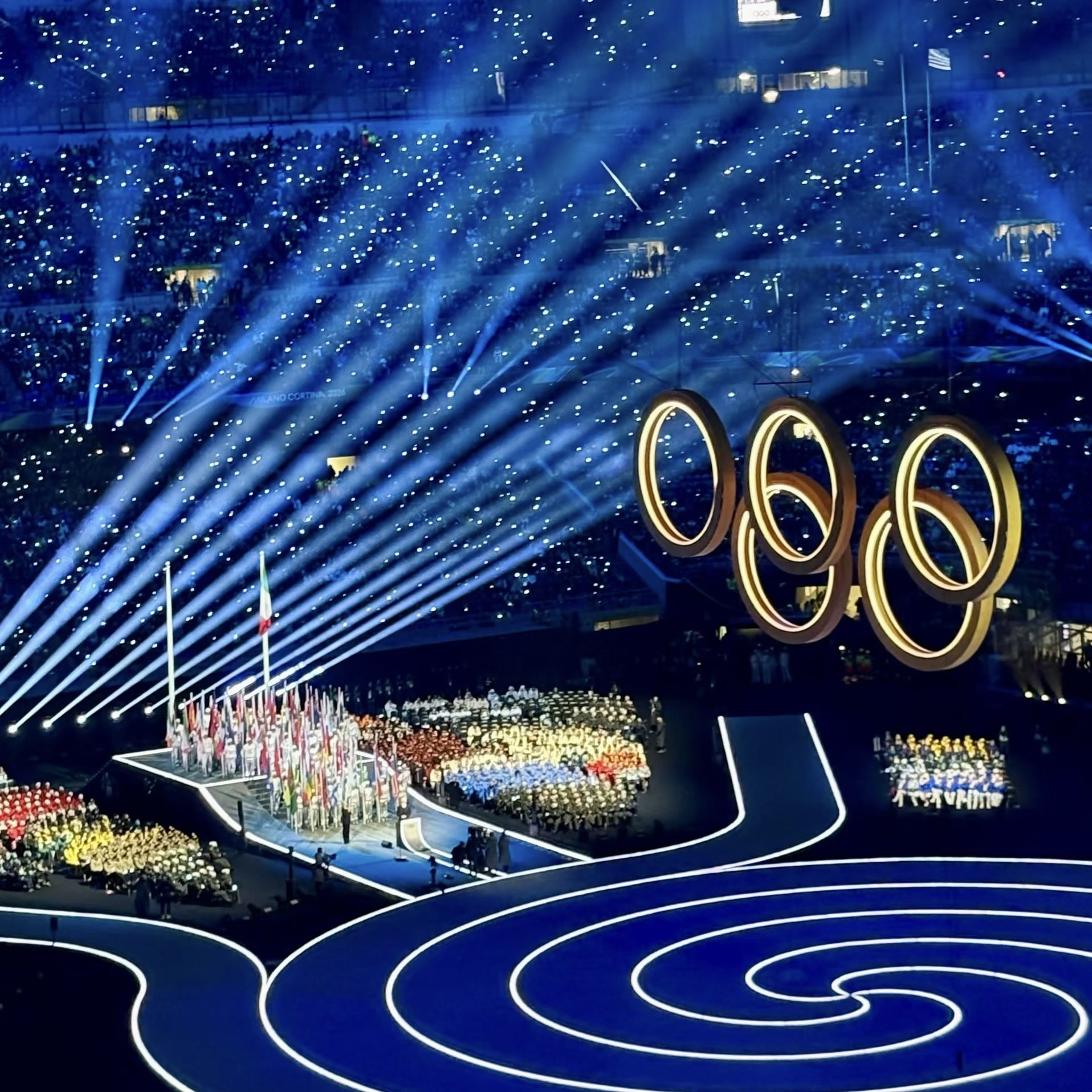 ๐ฎ๐น Milano Cortina 2026 Winter Olympics opening ceremony.